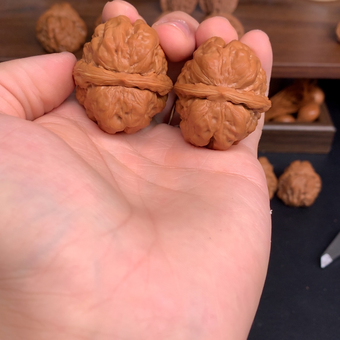 ***新文玩核桃吊坠40蛤蟆