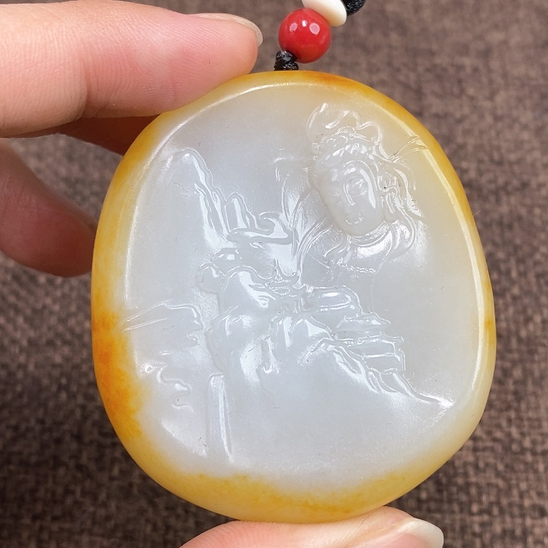 和田玉挂件未镶嵌