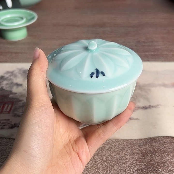 小米茶器龙泉青瓷