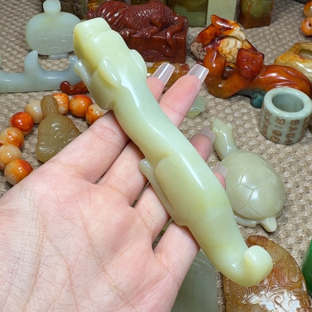 白玉菩提吊坠挂件