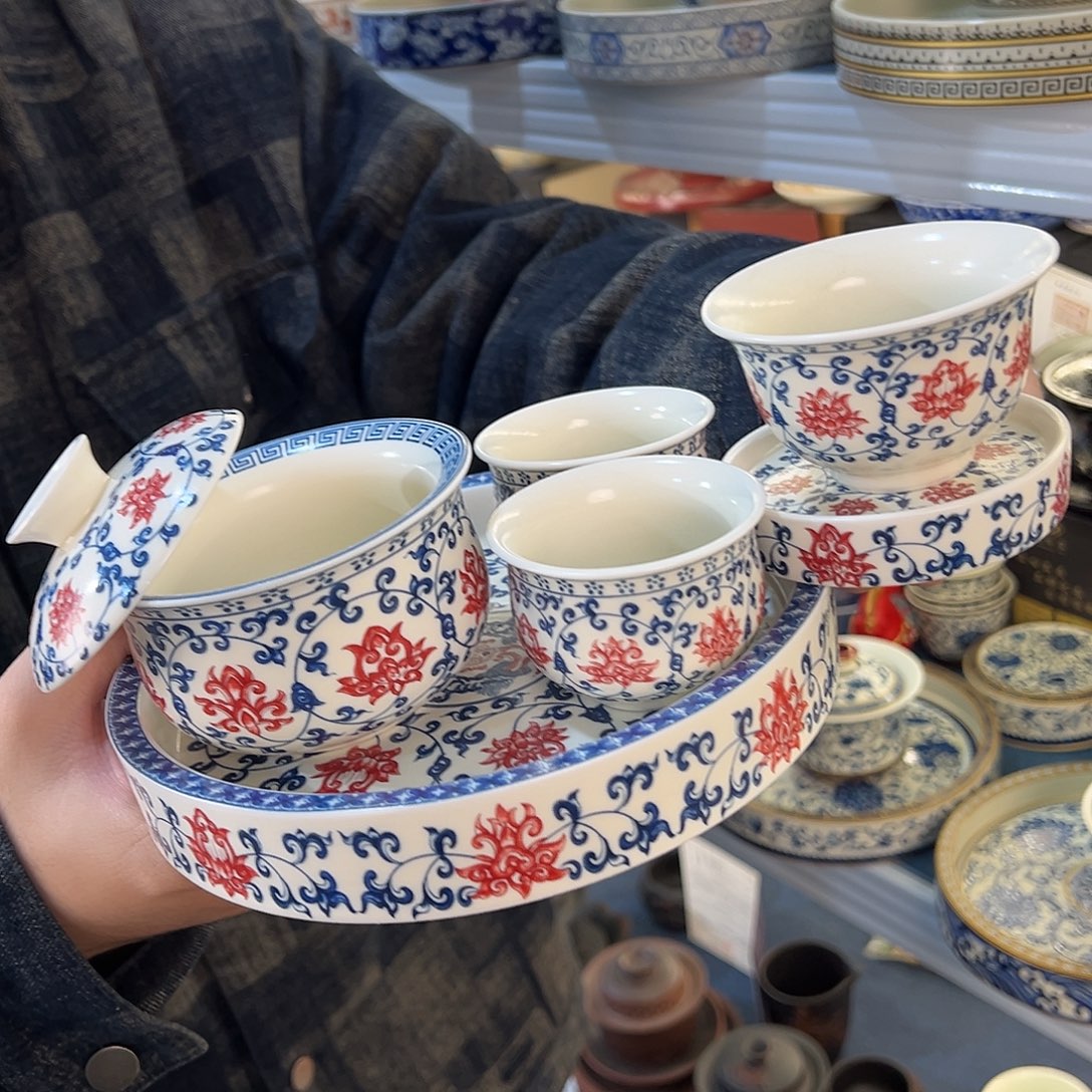 盖碗很漂亮我很喜欢