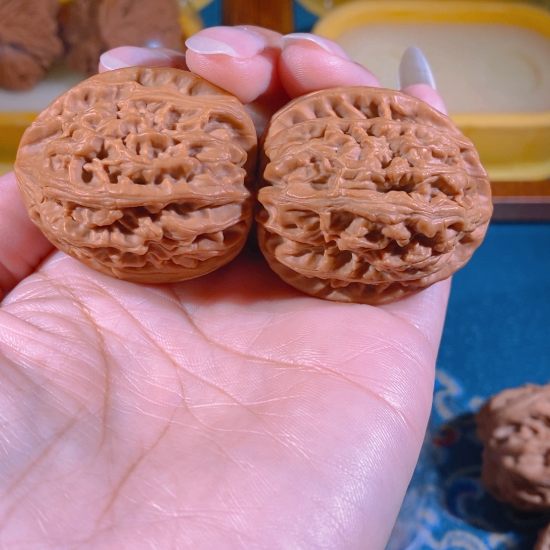 吊坠文玩核桃萧**雨锦鲤