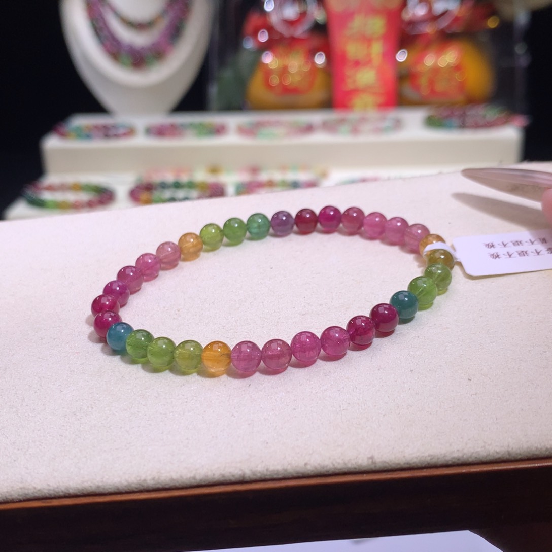 碧玺手链未镶嵌碧玺
