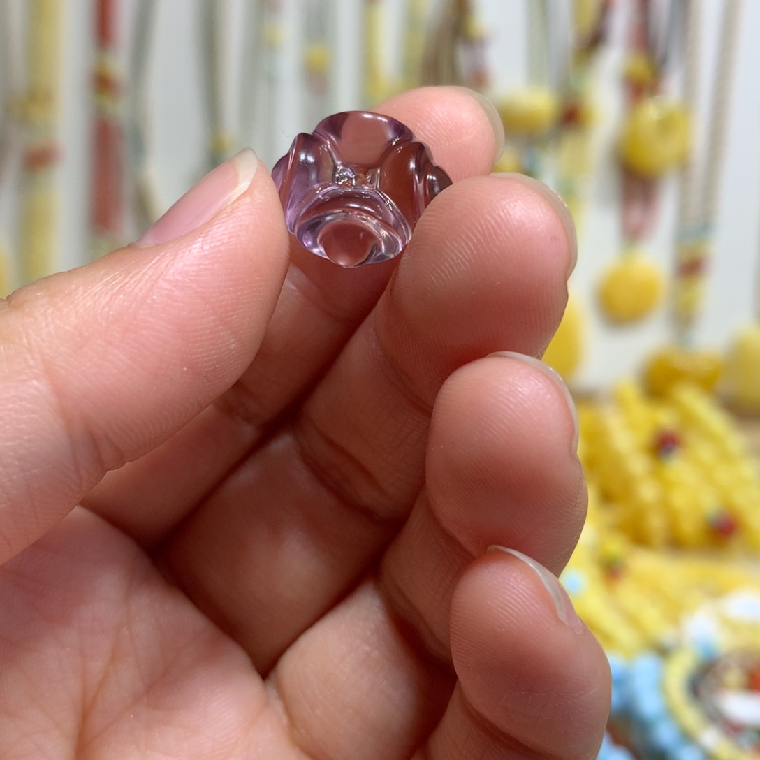 水晶珠宝半成品未镶嵌配饰