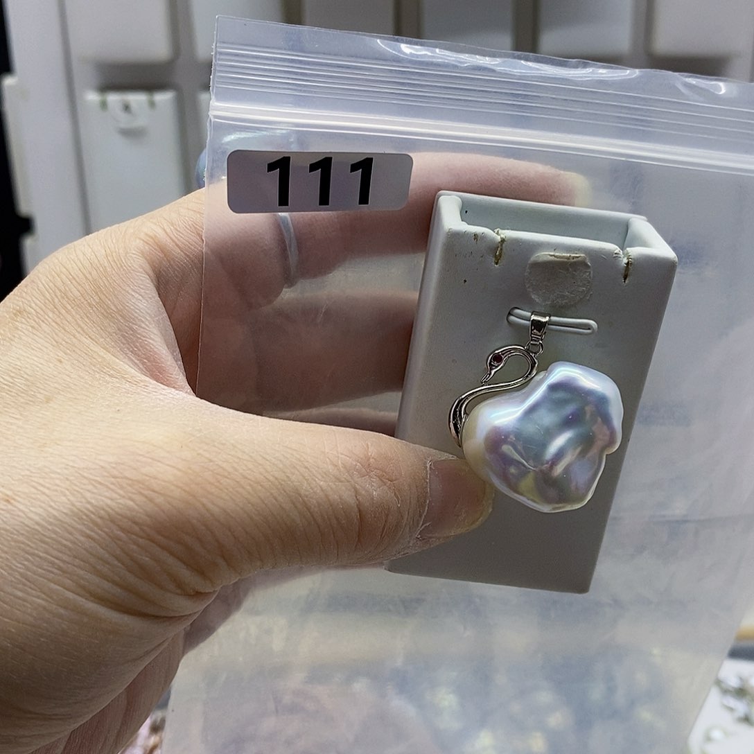 颈饰合金淡水珍珠