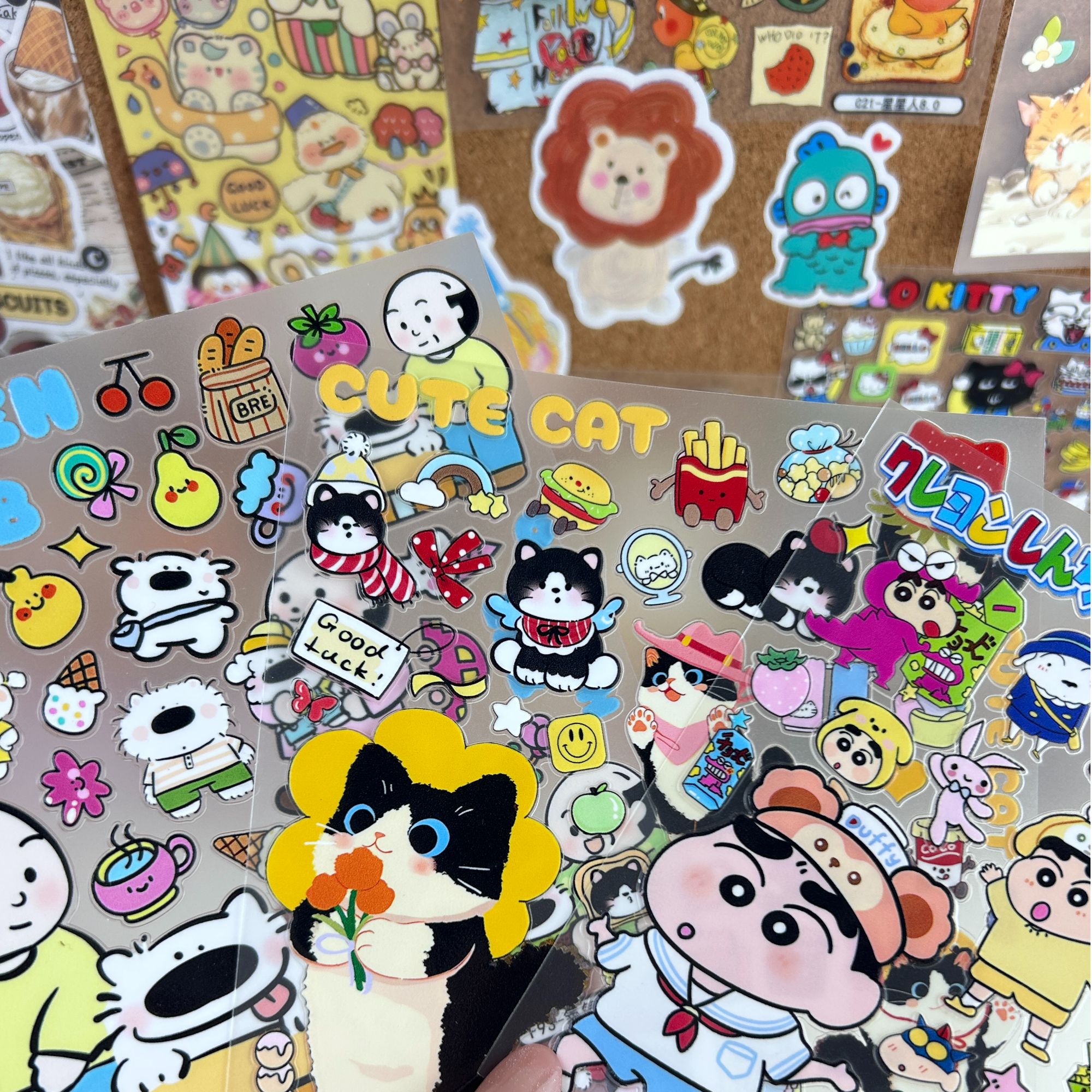 【自选贴纸】立体浮雕防水打底贴纸可用于手机壳手账