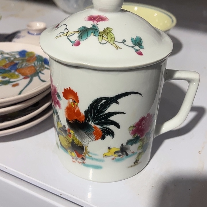 摆件向*菊景德镇陶瓷艺术品