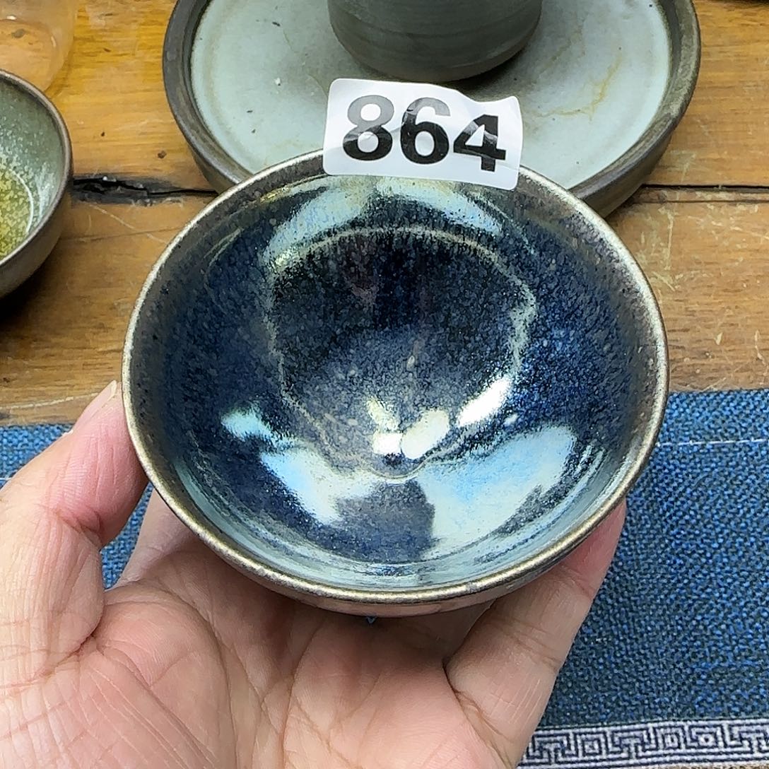茶盏建盏杯主人杯龙窑柴烧