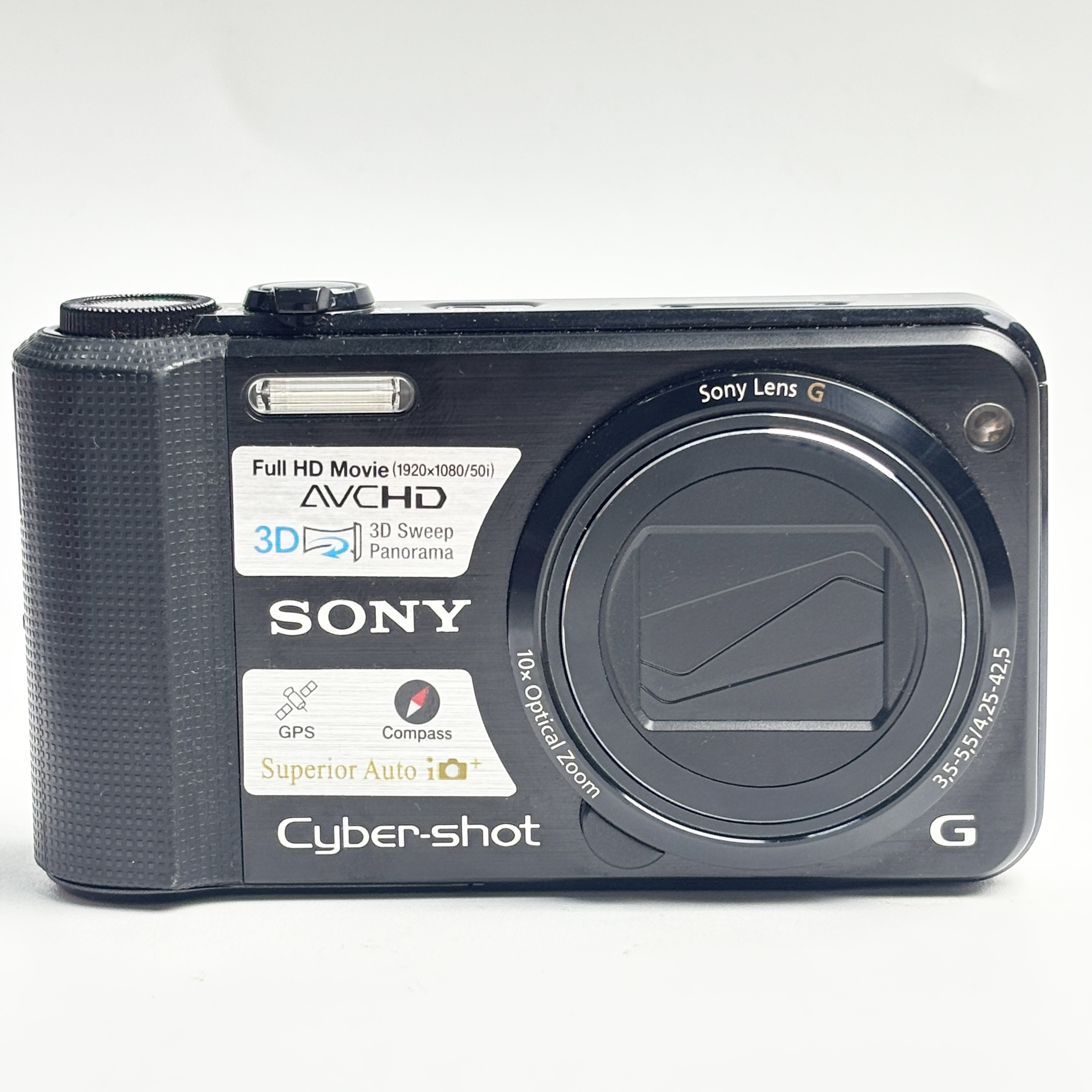 9新 Sony/索尼 hx7v黑色1620W像素10倍光变复古ccd数码相机