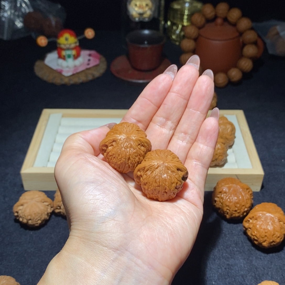 吊坠文玩核桃铁锤妹妹34