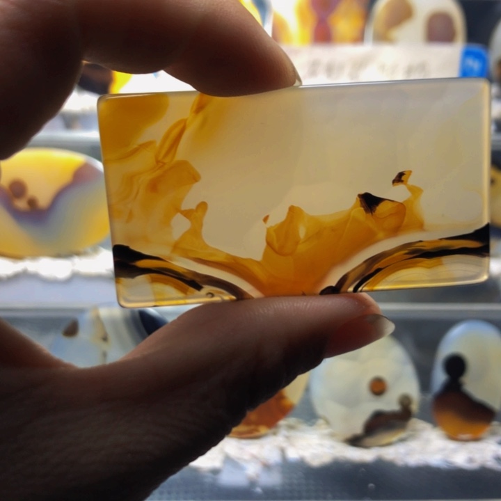 合金玛瑙/玉髓珠宝奇石53