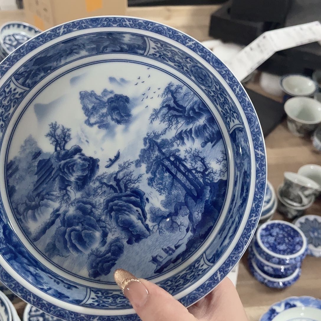 瓷片景德镇陶瓷艺术品