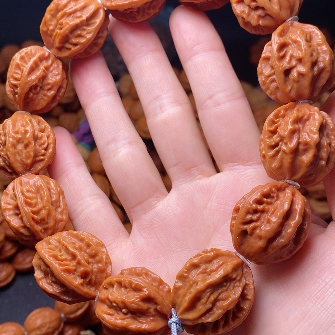 【闪购商品】文玩核桃吊坠龙脊25