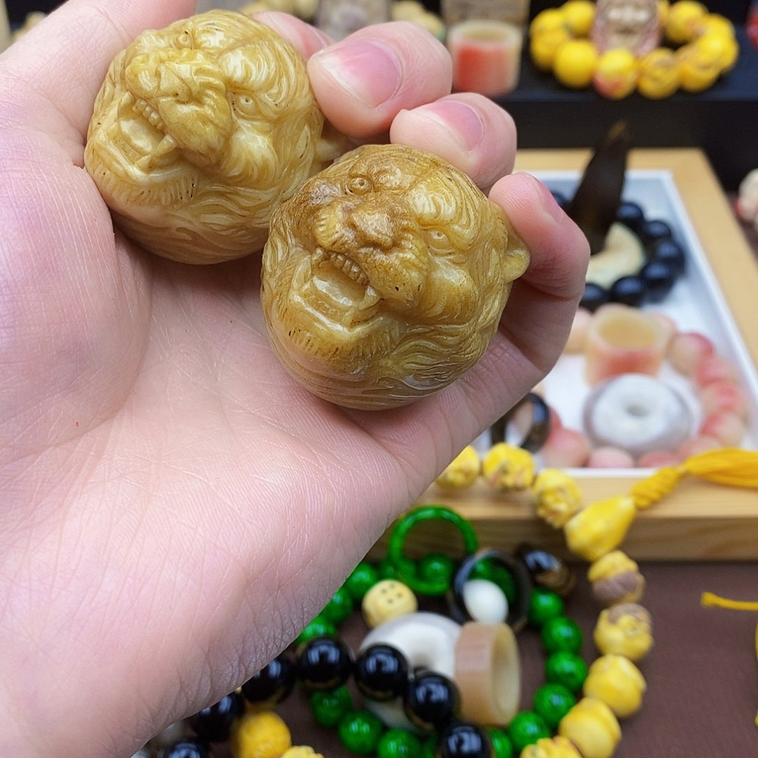 驼骨手串/手链42×40鹿角根付骨