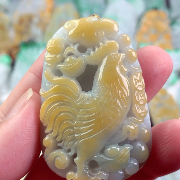 吊坠(不含链)未镶嵌翡翠