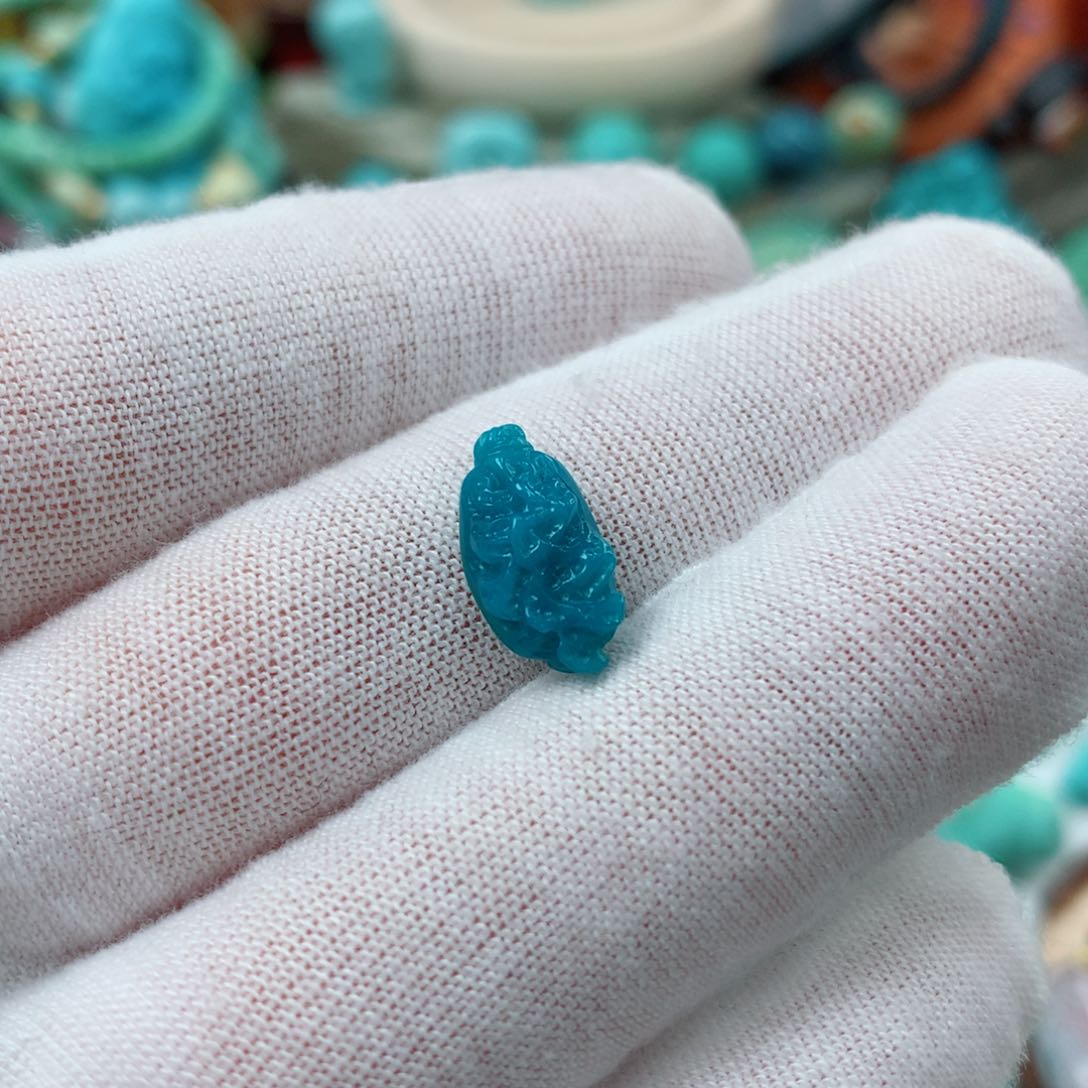 绿松石未镶嵌珠宝半成品