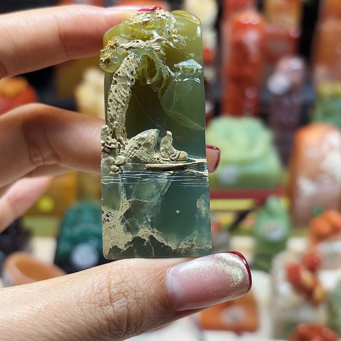 寿山石印石寿山石印章