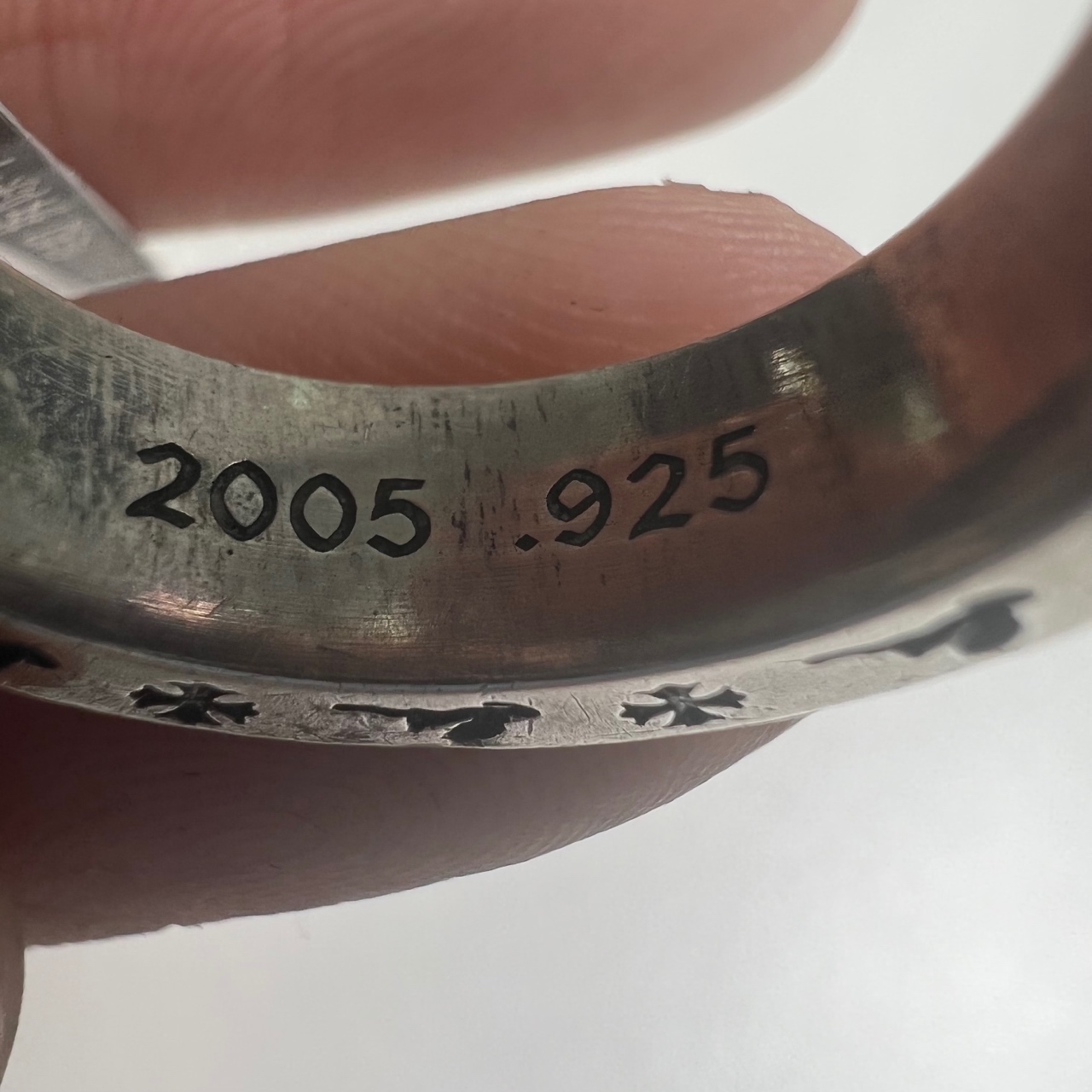 95新 Chrome Hearts/克罗心 jp foti戒指 5码 04764