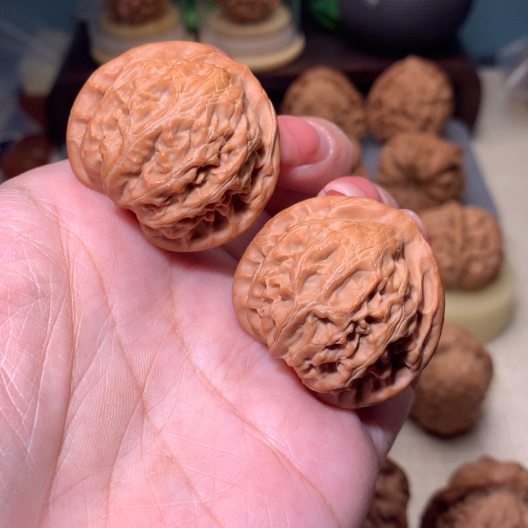 文玩核桃把件邢灯