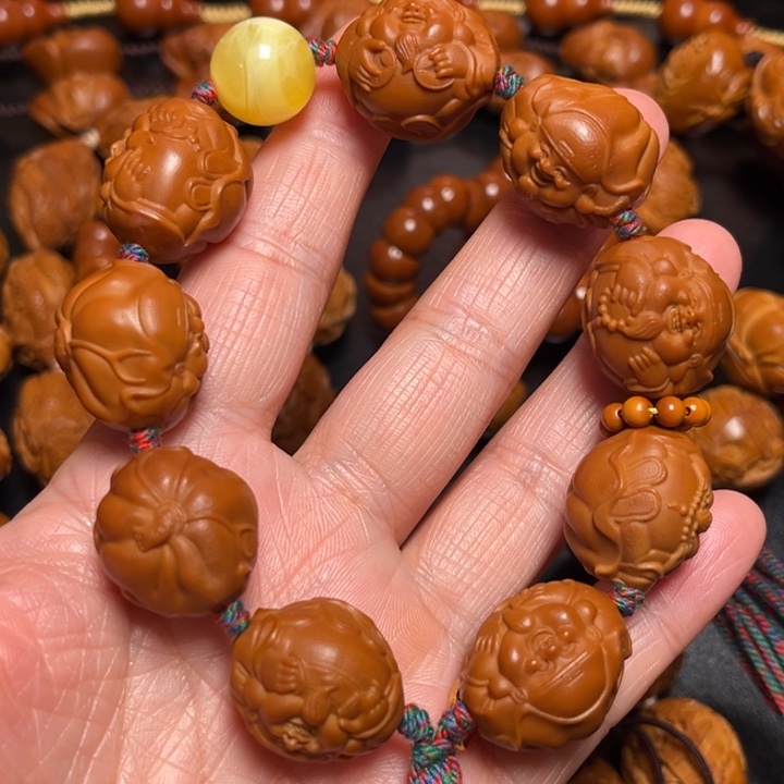 老***老橄榄核手串/手链横财