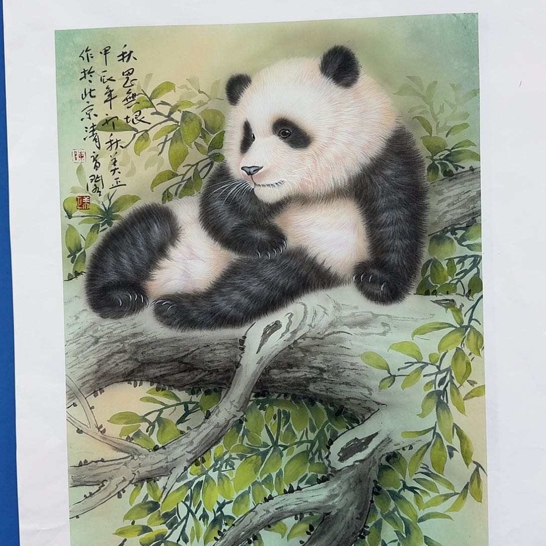 国画多次参加国内外大型书画