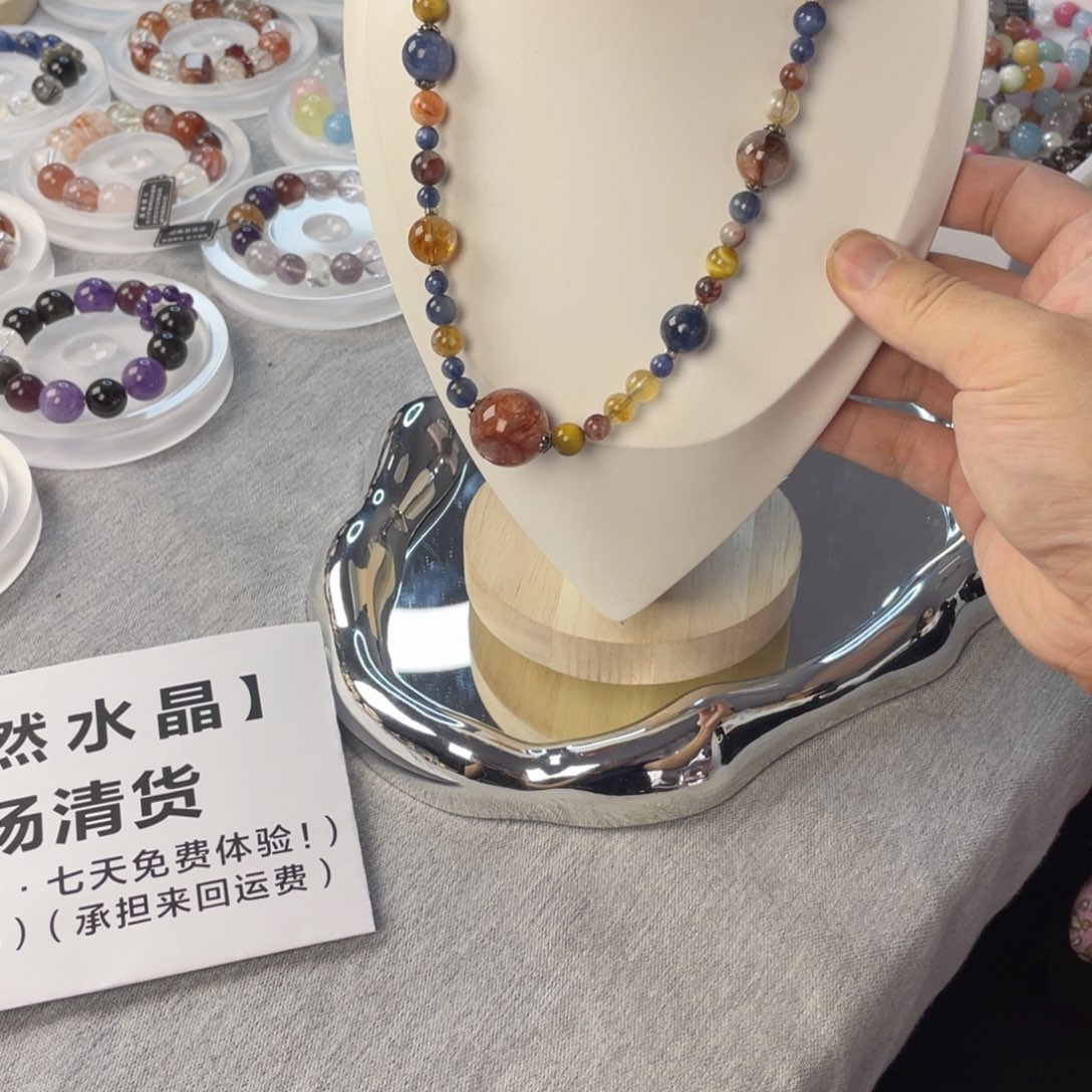 银S925镶嵌水晶手链