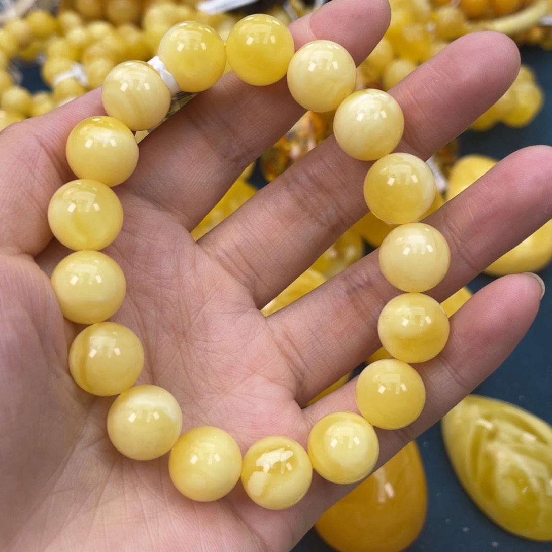 琥珀裸石未镶嵌琥珀蜜蜡w 11