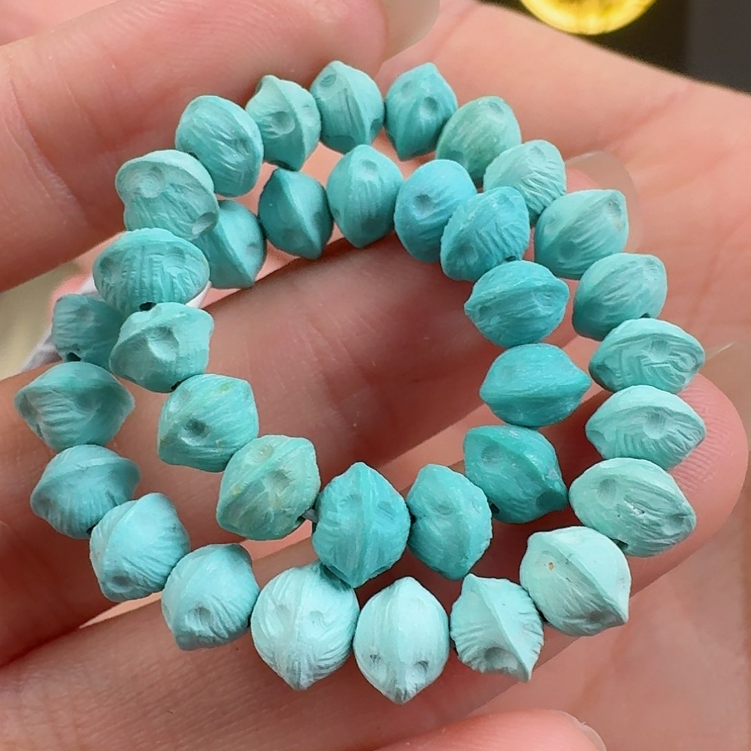 绿松石珠宝奇石未镶嵌