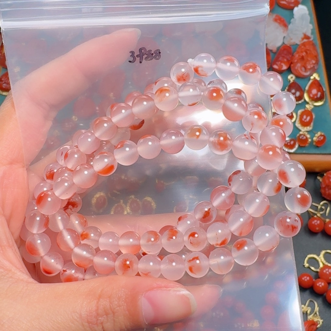 南红玛瑙南红7+未镶嵌