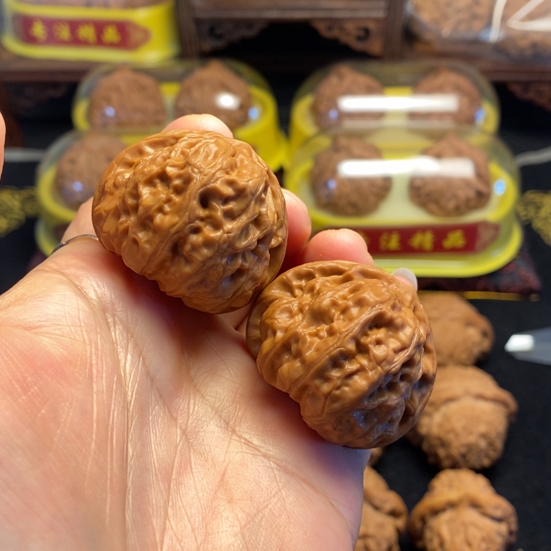 把件桃核门头沟元宝40肚