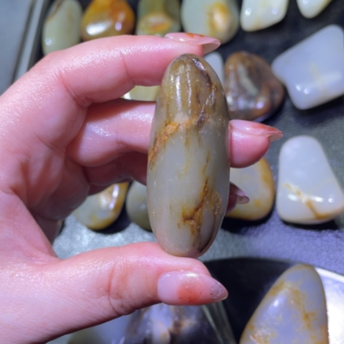 【闪购商品】颈饰未镶嵌和田玉名*