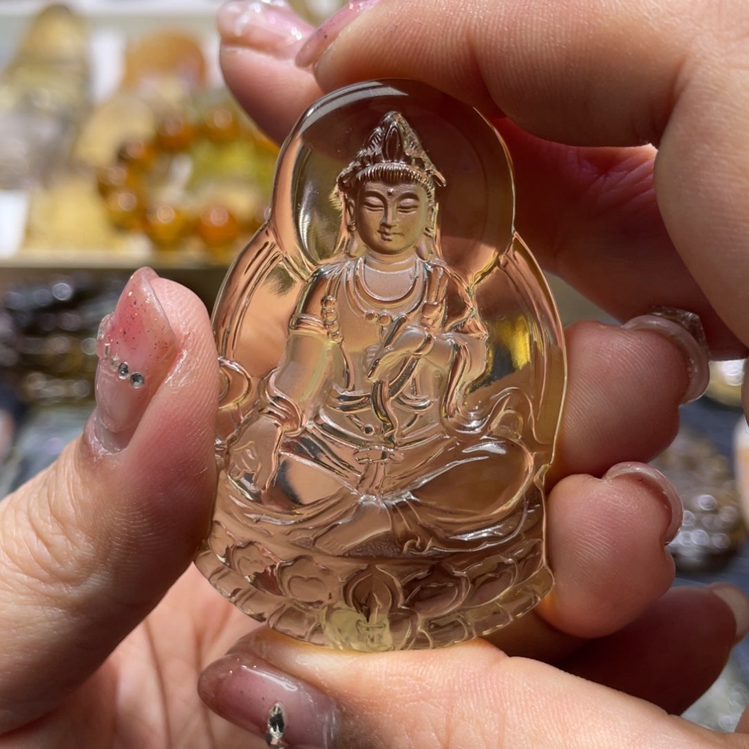 水晶颈饰未镶嵌定制