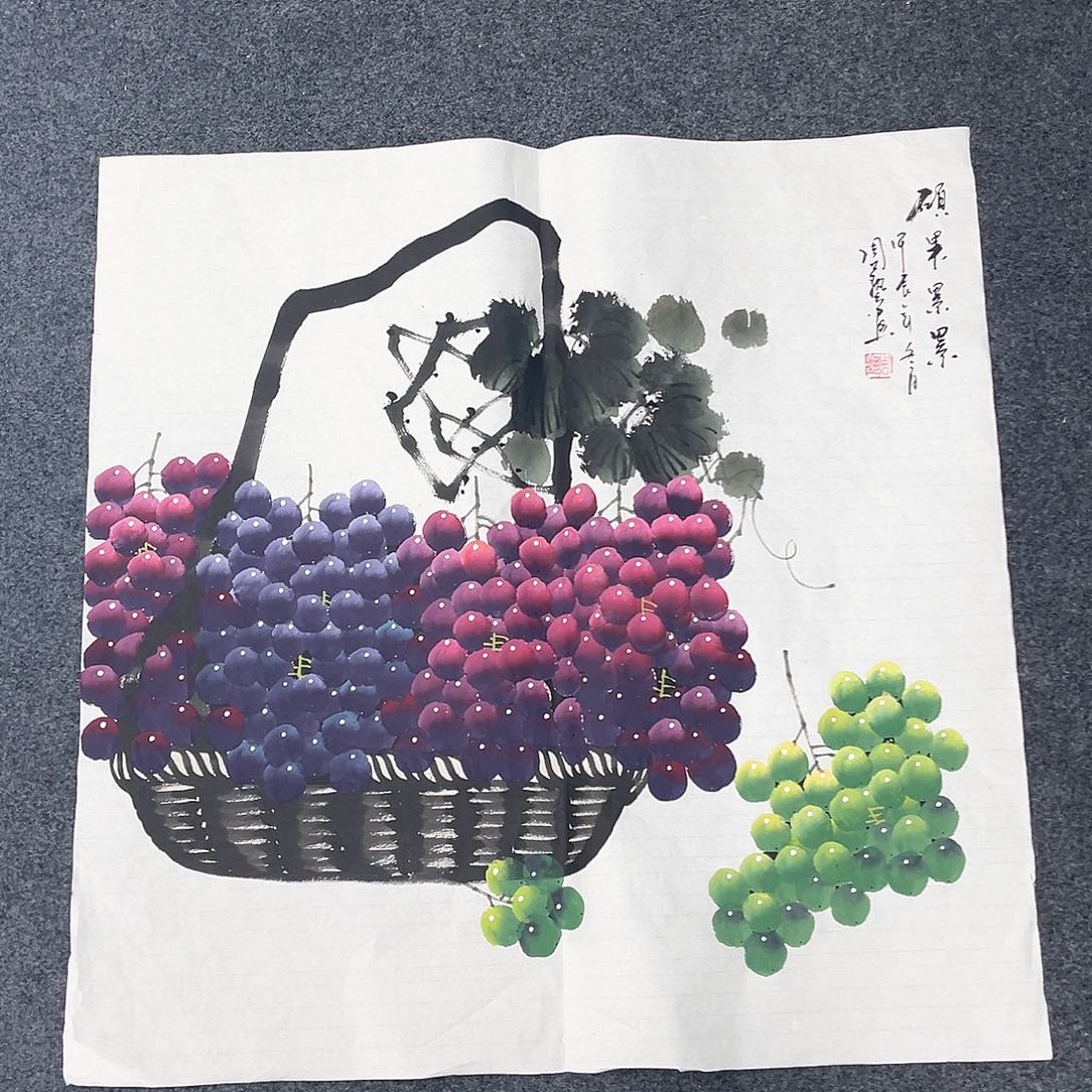 国画宣纸国画作品纯手绘