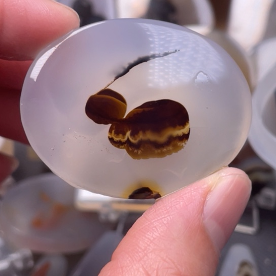 玛瑙/玉髓吊坠(不含链)未镶嵌