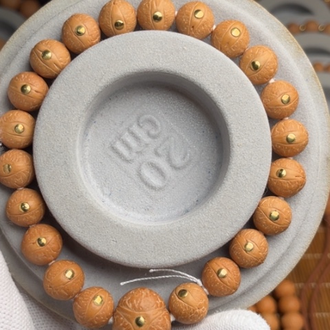 凤眼菩提手串精品凤眼菩提11mm镶嵌