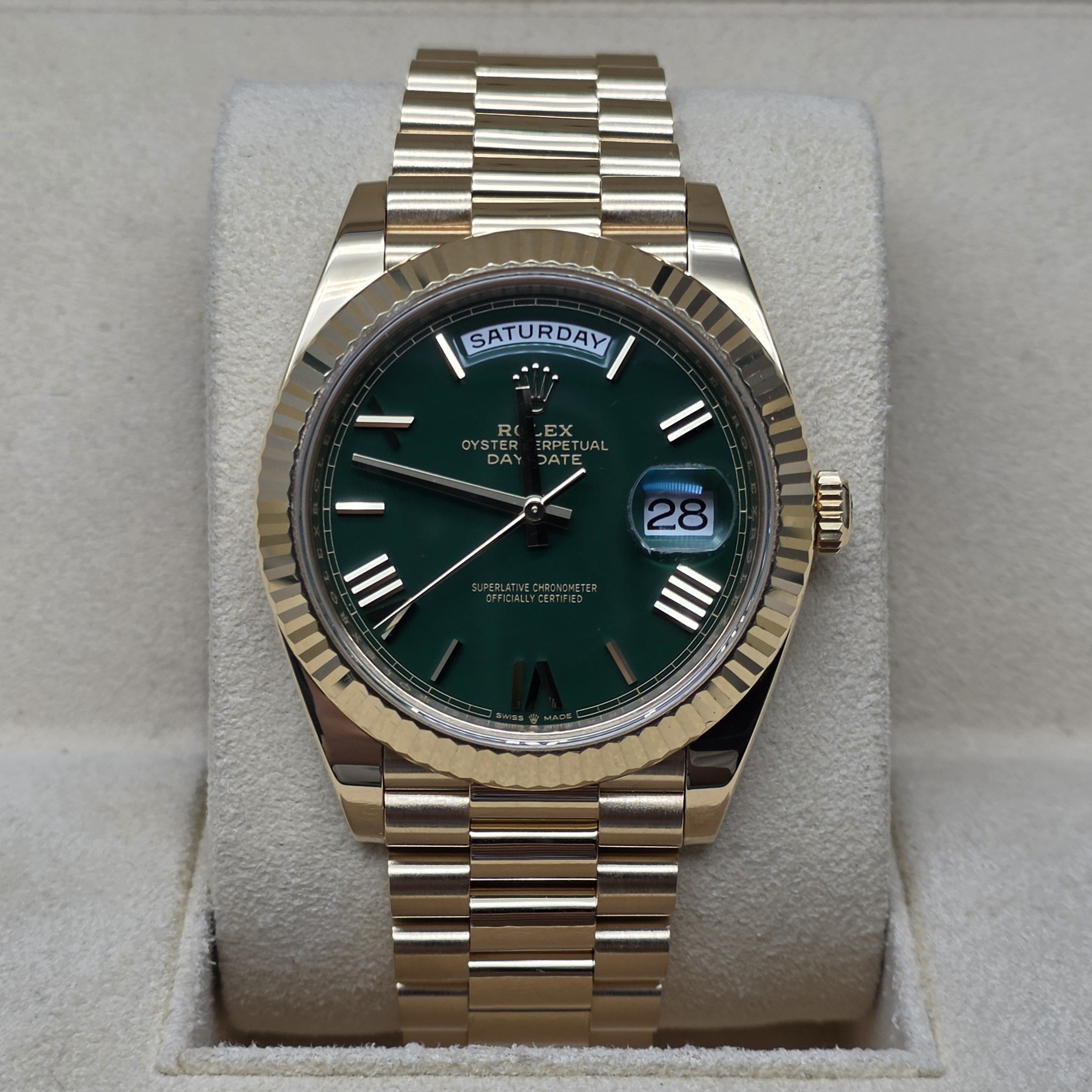 99新 Rolex/劳力士 劳力士/228238赌桌绿/24年二手