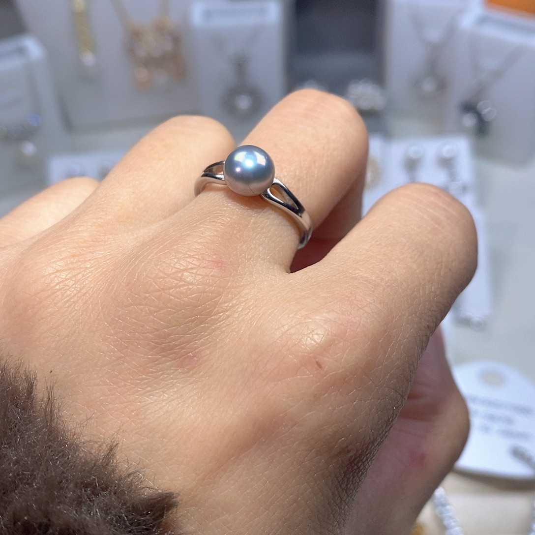 未镶嵌淡水珍珠耳饰