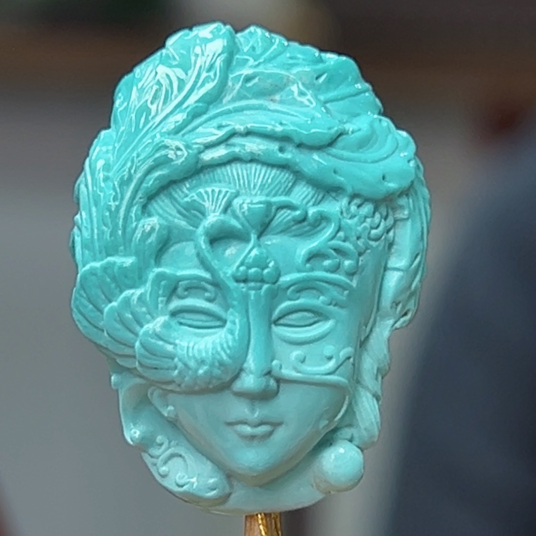 绿松石珠宝奇石未镶嵌