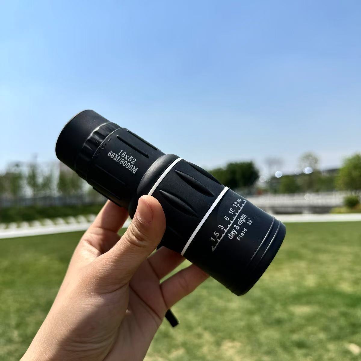 户外高倍高清小巧便携单筒望远镜可看远处世界很清晰