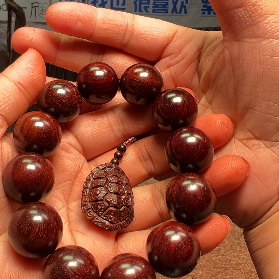 檀香紫檀（小叶紫檀）手串2.0