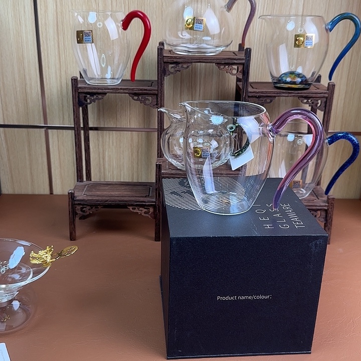 禾器怡然浅紫色公道杯