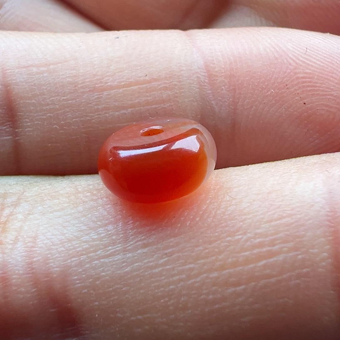 南红玛瑙隔珠8.8x4.1未镶嵌?****在