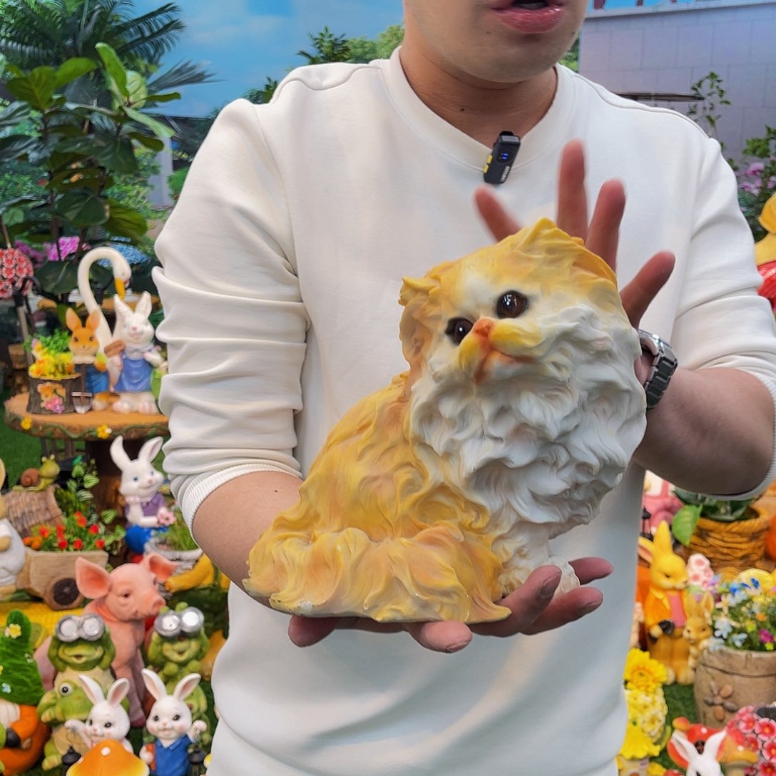 红陶花园庭院摆件