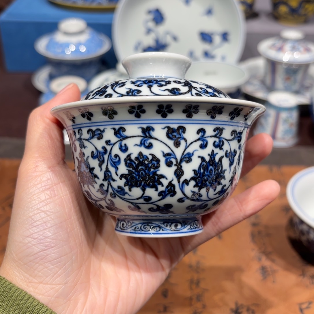 瓷片景德镇纯手工手绘