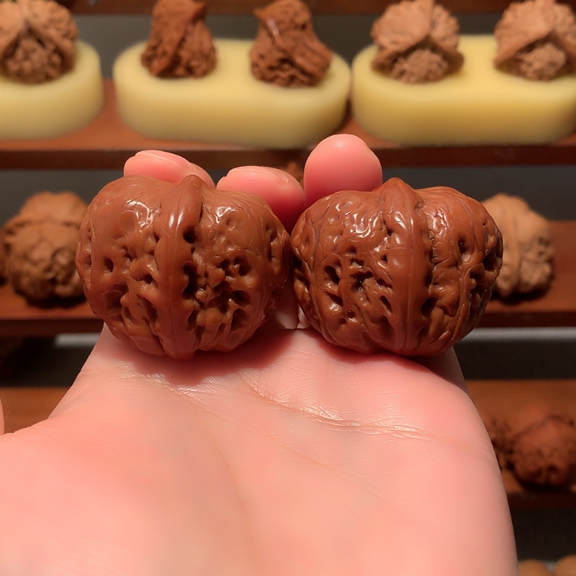 【闪购商品】文玩核桃把件元宝38