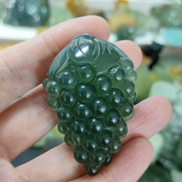 岫玉未镶嵌挂坠款式