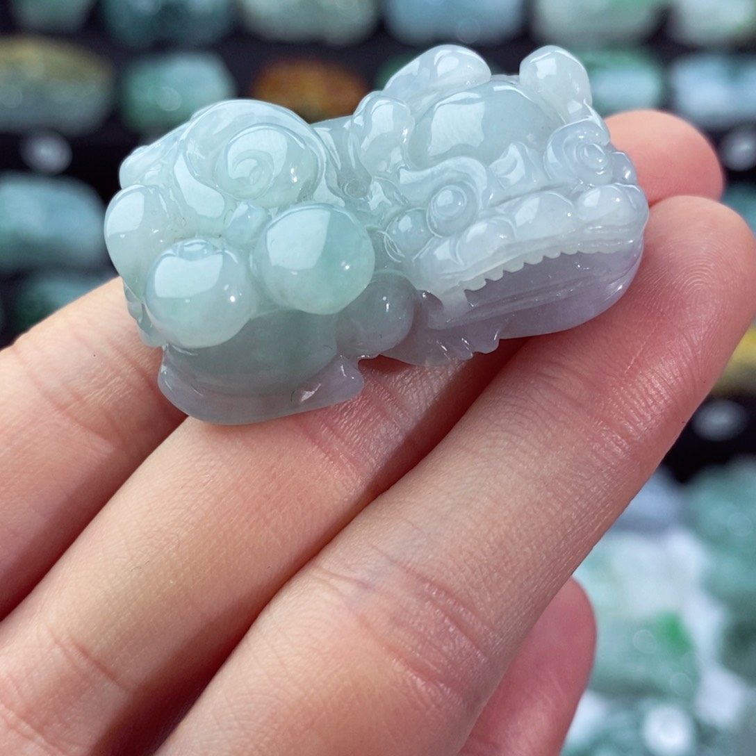 翡翠颈饰未镶嵌天然