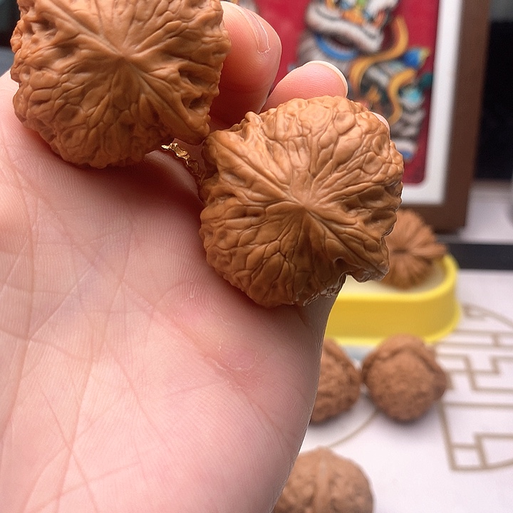 吊坠文玩核桃铁锤全品。 6号