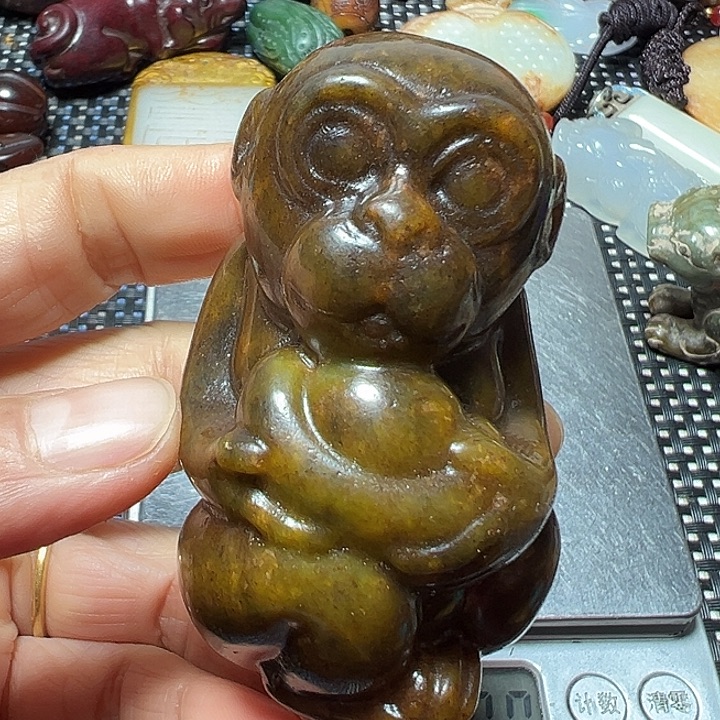 和田玉（糖玉）未镶嵌挂件