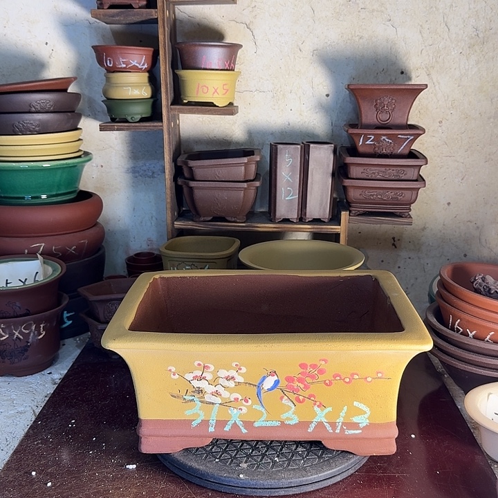 宜兴紫砂花盆特价清仓